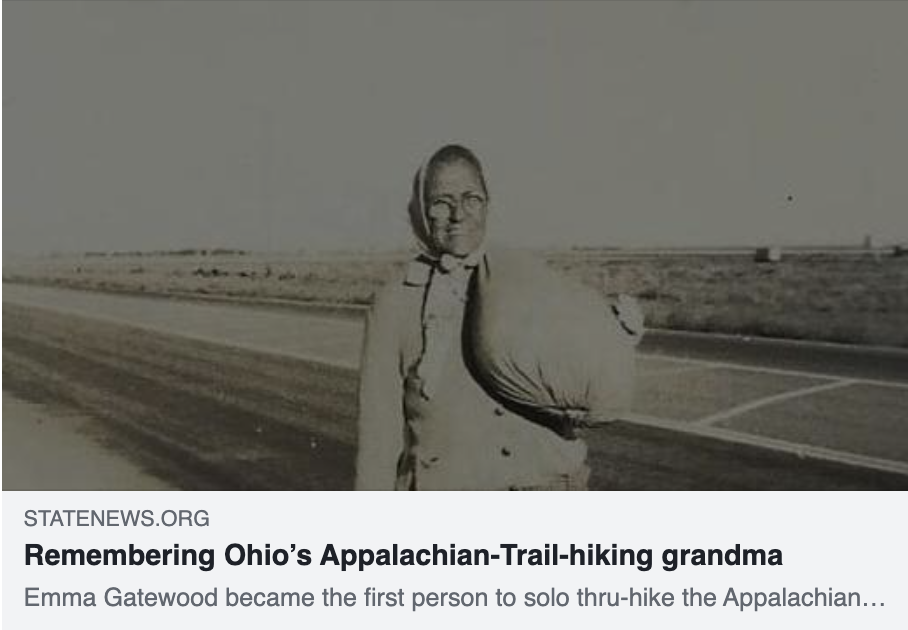 Grandma Gatewood Statue Project on PBS Radio Ohio